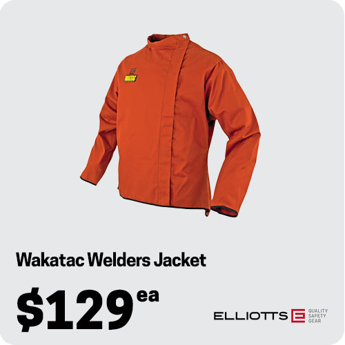 Elliotts WAKPJ30S Wakatac Welders Jacket - Small